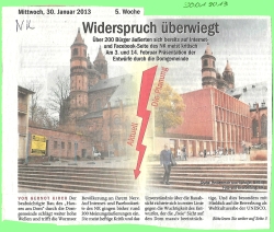 2013-01-30 Widerspruch überwiegt.jpg